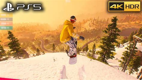 RIDERS REPUBLIC Snowboarding (PS5) 4K HDR 60FPS .